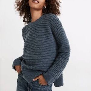 Madewell Donegal Elsmere Pullover Speckled Crewneck Size Small Wool Blend